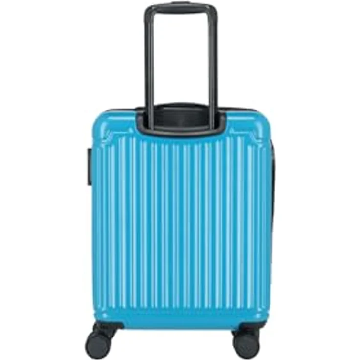 Travelite Trolley Cruise 4w Trolley S, kompakter Handgepäckkoffer aus robustem ABS-Kunststoff, 39 x 20 x 55 cm, Petrol – Bild 3