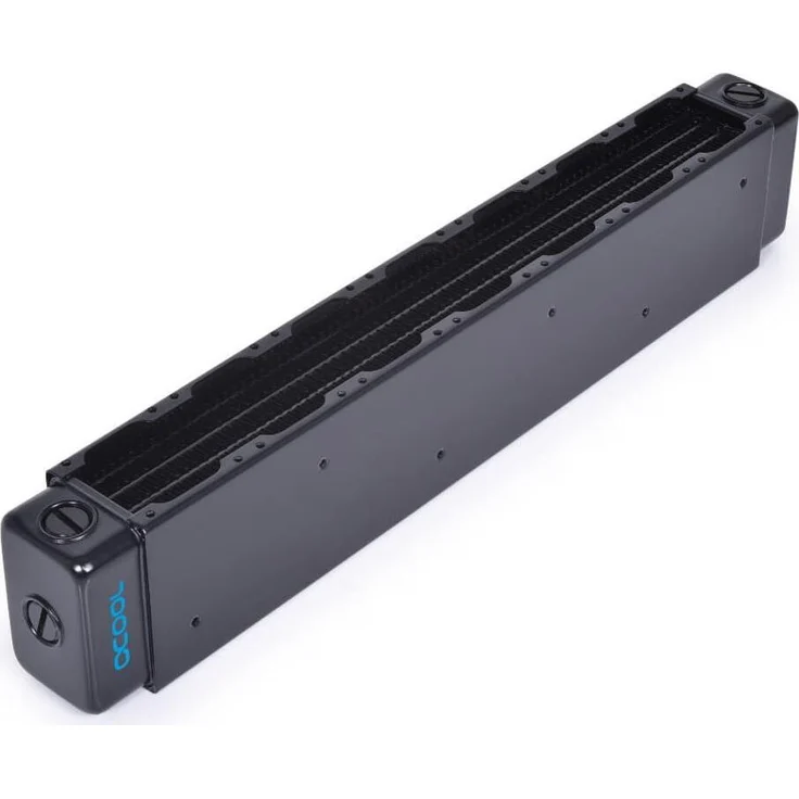 Alphacool 14373 HPE Radiator, Kupfer Kühlsystemteil mit X-Flow Design und hoher Finnendichte