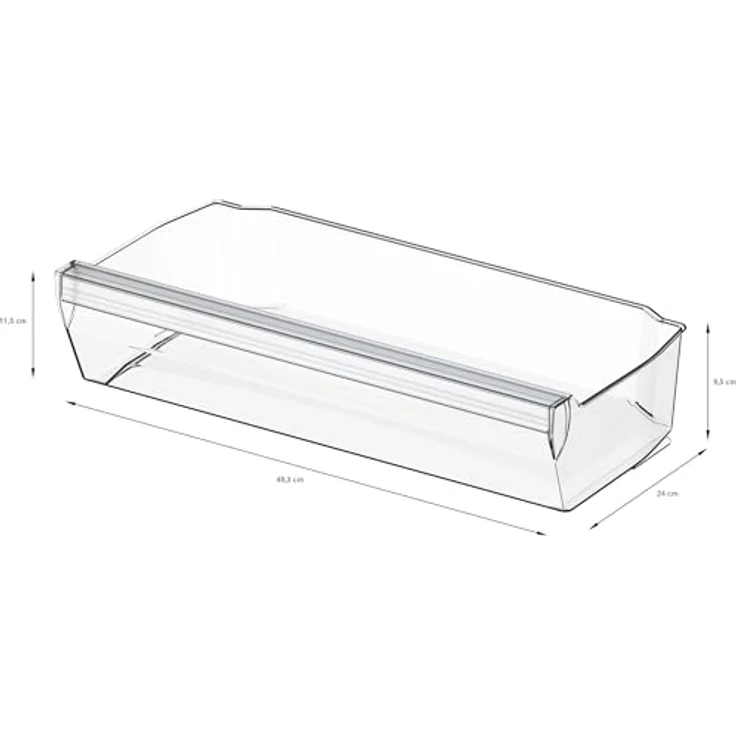 Neff KU2223DD0 Einbaukühlschrank, 93 Liter, Energieeffizienzklasse D, 119 kWh/Jahr, 82 cm Höhe, Klimaklasse SN. – Bild 7