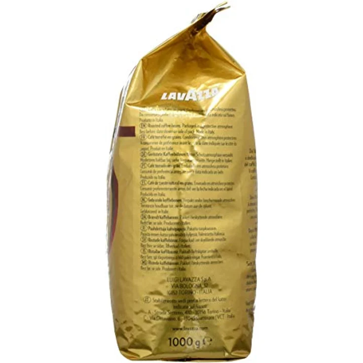 Lavazza Kaffeebohnen - Qualità Oro - 4er Pack (4 x 1 kg) – Bild 4