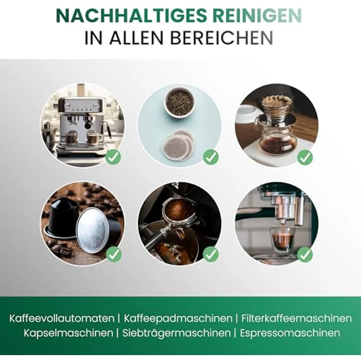 BiOHY Kaffeevollautomaten Entkalker, 1l flüssiger Kalklöser für Kaffeemaschinen & Wasserkocher, mit allen Geräten kompatibel – Bild 2