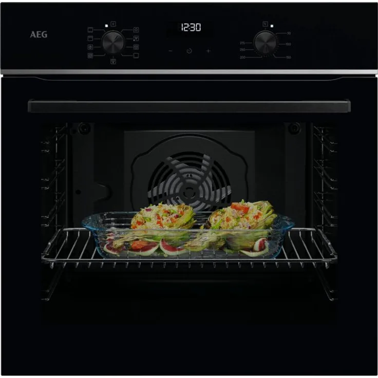 AEG TU5AB21FSB Einbaubackofen, 72 L, 9 Beheizungsarten, AutoClean, 3490 W, A+, versandkostenfrei