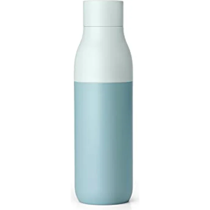 LARQ Bottle Twist Top 740ml - Isolierte Edelstahl-Trinkflasche | Thermoskanne, BPA-frei | Wiederverwendbare Wasserflasche für Camping, Büro und Reisen | Hält Getränke kalt und heiß, Seaside Mint – Bild 2