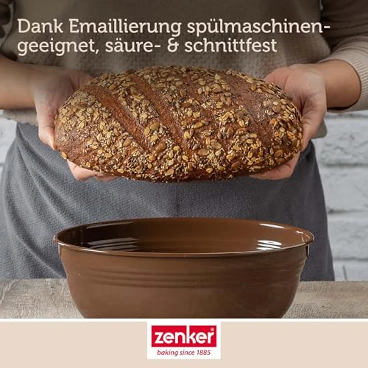 Zenker Dein Brot! Brotbackform, oval, le – Bild 6