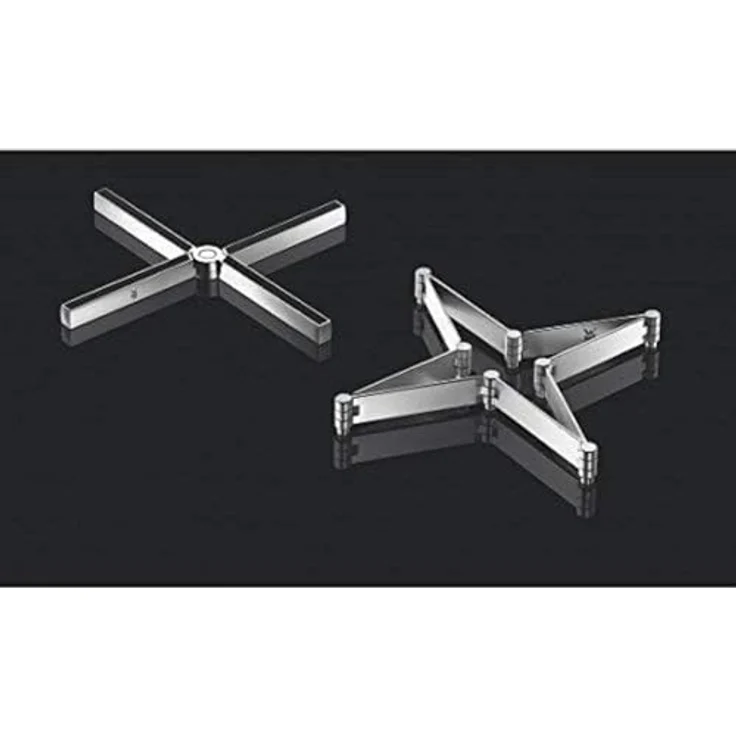 WMF MisterX Topfuntersetzer, klappbar, 19 x 19 cm, Cromargan Edelstahl mattiert, Silikonauflage, platzsparend – Bild 5