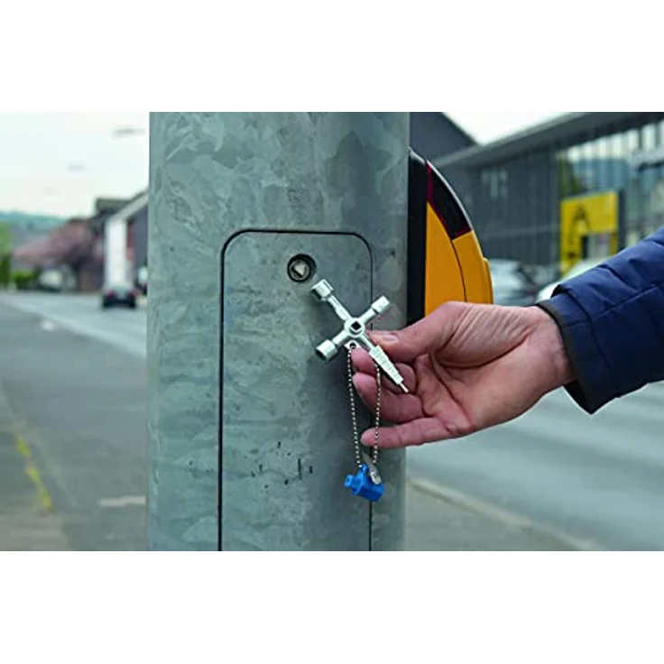 Contorion Verlängerung Schaltschrankschlüssel 820 M03, 13 Funktionen mit Bitadapter, Zink-Druckguss – Bild 5