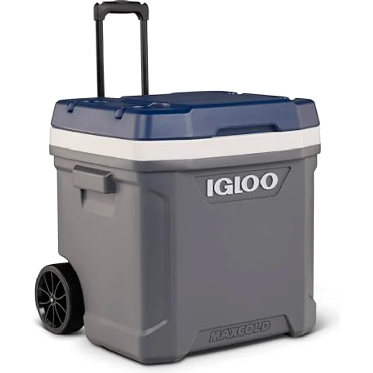 Igloo Maxcold Latitude 62, Kühlbox (56 l) mit Cool Riser Technology, stabilen Rollen und Teleskopgriff – Bild 3