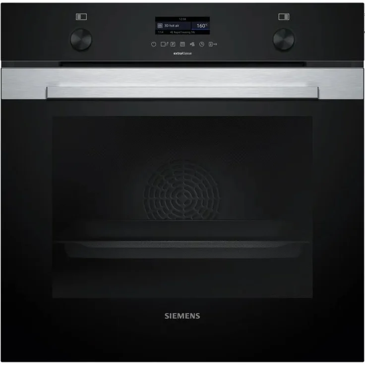 Siemens iQ500 HQ379G6S7 Einbaubackofen groß, Edelstahl, mit Dampfgarfunktion und AutoClean, inkl. Lieferung zum Aufstellungsort