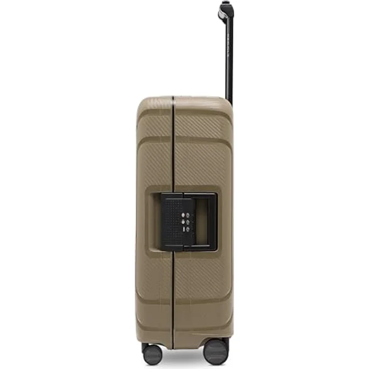 REDOLZ Hartschalen Check-in Koffer ohne Reißverschluss | 3-Punkt-Verschluss-System | Mittelgroßer M Trolley 45 x 25 x 65 cm aus hochwertigem Polypropylen Material | 4-Rollen & TSA (Essentials 15) – Bild 3