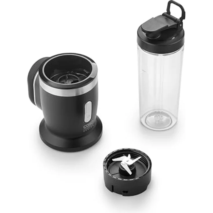 Caso Standmixer Caso Click & Blend Schwarz-Edelstahl Mixer, 14000 W, leistungsstark und mobil – Bild 5