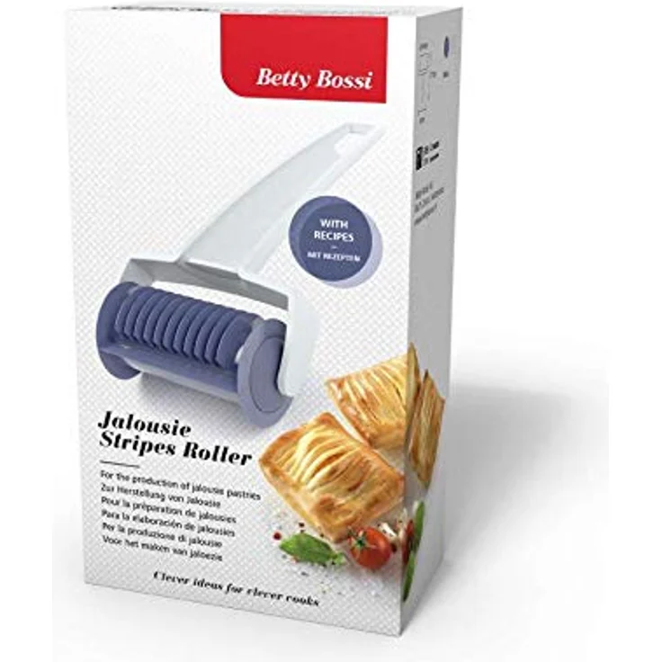 Betty Bossi Jalousie Stripes Roller – Teigschneider für unwiderstehliche und individuelle Streifenjalousien und Apérohäppchen – Bild 8