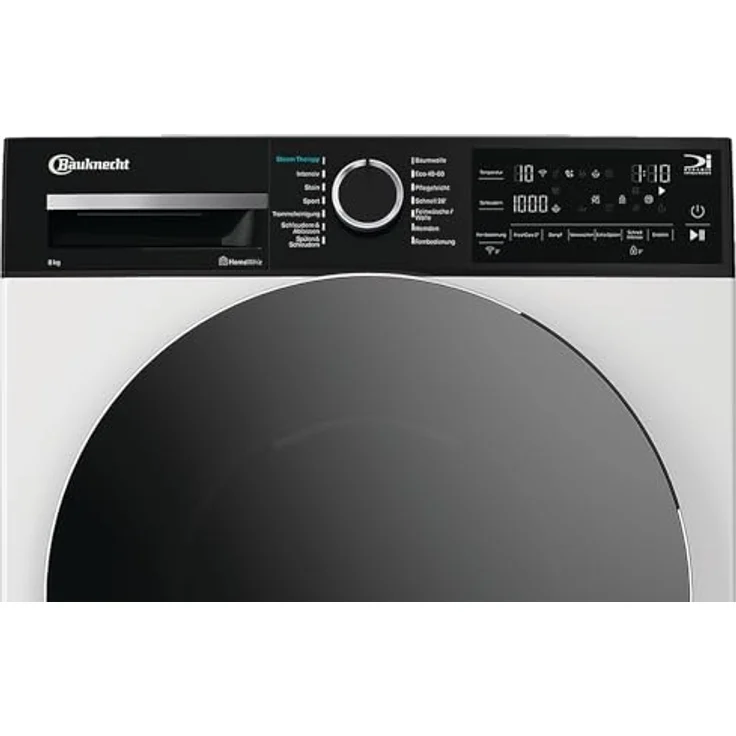 Bauknecht WM 8A6 BC S, 8kg Frontlader Waschmaschine mit Adaptive Wash, Steam Therapy, 1400 U/min, weiß, Energieeffizienzklasse A – Bild 12