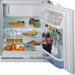 Bauknecht KSU 8GF3 Unterbau-Kühlschrank mit Gefrierfach, LED-Licht und Sicherheitsglas