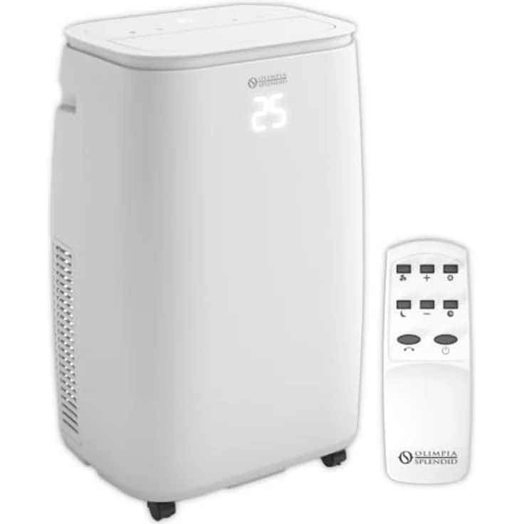 OLIMPIA SPLENDID DOLCECLIMA BREZZA 10 HP WIFI, mobiles Klimagerät mit 10000 BTU/h Kühlleistung, Heizung, Luftentfeuchter, WLAN-Steuerung, für Räume bis 26 qm – Bild 1