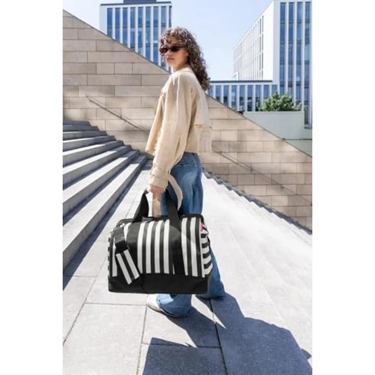 reisenthel Allrounder L Weekender Reisetasche, 48 cm, schwarz, 100% Polyester – Bild 7