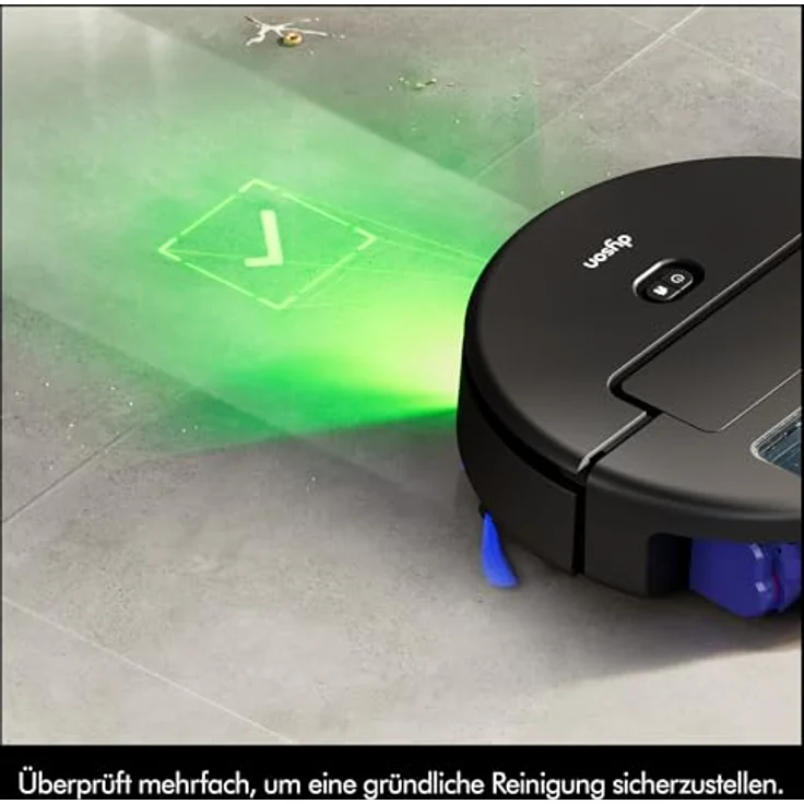 Dyson Saugroboter spot+scrub Ai, beutellos, 18.000 Pa Saugkraft, intelligente KI-Navigation und Nassreinigung – Bild 6