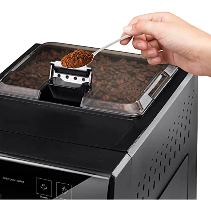 Ufesa Barista Kaffeemaschine mit Mahlwerk, Kaffeevollautomat mit Milchaufschäumer, 20 Bar für Espresso und Cappuccino, Touchscreen-Panel, Espressomaschine mit einfacher reinigung, 2L Wassertank,1550 W – Bild 4