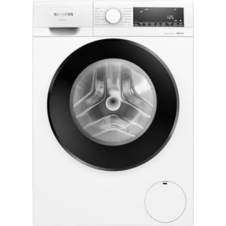 SIEMENS WG34G2070 iQ500 Waschvollautomat, 8 kg, 1400 UpM, speedPack L - Antiflecken-System, Outdoor-Programm, LED Display