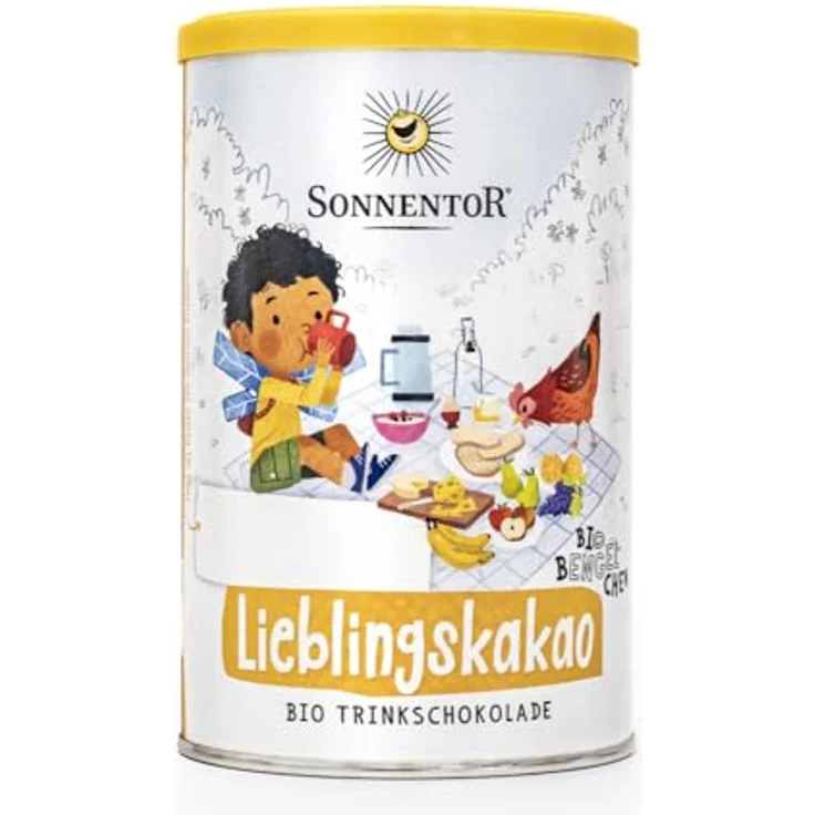 Sonnentor BB Lieblingskakao Bio, Trinkschokoladenpulver aus biologischem Anbau, 300 g – Bild 2