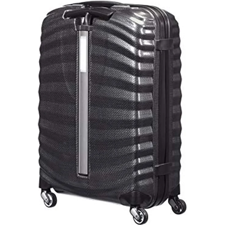 Samsonite Lite-Shock - Spinner S Handgepäck, 55 cm, 36 L, mit 4 Rollen, Schwarz (Black) – Bild 2