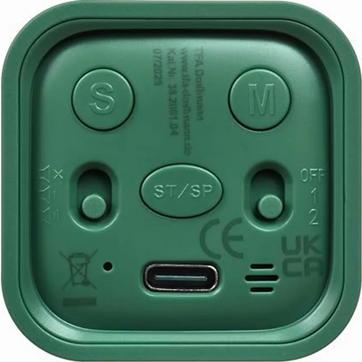 TFA Dostmann Eieruhr Stoppuhr Würfel Timer Mini Cube, 38.2061, mit 4 voreingestellten Ablaufzeiten und individuell einstellbarer Zeit bis 99 Min. 59 Sek. – Bild 2