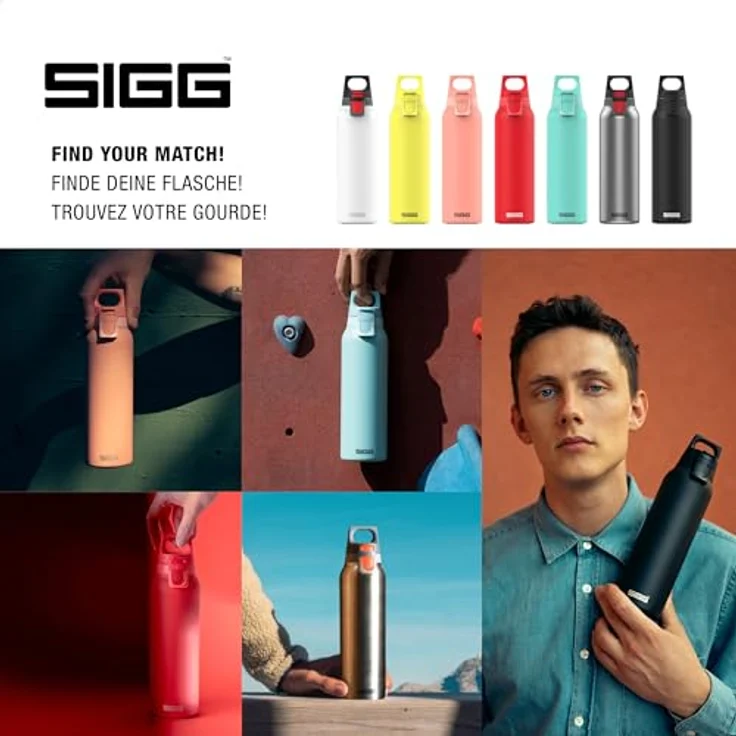 Sigg Hot & Cold One Isolierflasche light black – Bild 7