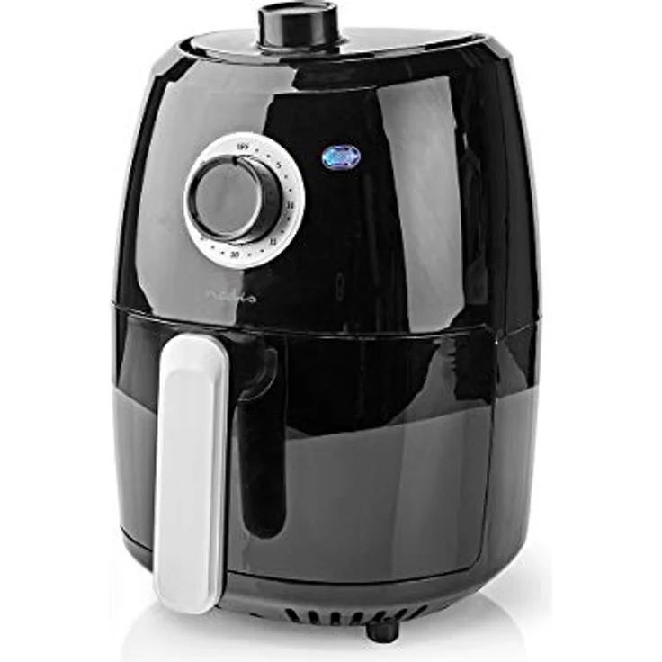 Heißluft-Fritteuse 2,4 Liter 30-Minuten-Timer Schwarz – Bild 2