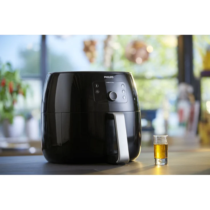Philips HD9650-90 XXL Advance Premium Airfryer Heißluftfritteuse für 6 Personen, 7,3 Liter, schwarz – Bild 8