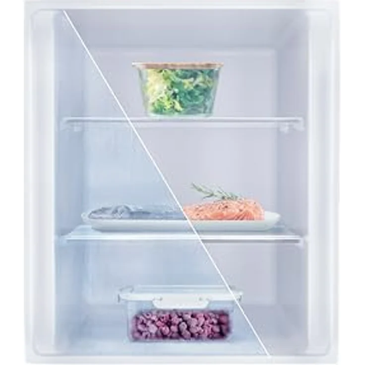 Beko B7RCNE407HG freistehende Kühl/-Gefrierkombination, 355 l Nettovolumen, 249 l Kühlen, 106 l Gefrieren, NoFrost, AeroFlow, HarvestFresh, MultiZone, 3 Gefrierschubladen, Manhattan Gray - Preisvergleich – Bild 5