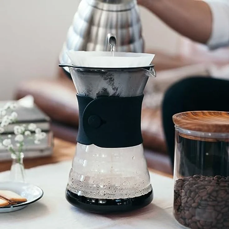 Hario V60 Glaskaraffe Kaffee 700 ml Kaffeekaraffe Drip Decanter – Bild 6