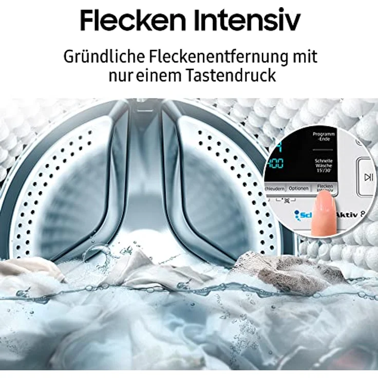 Samsung WW91T4048-EG, Frontlader-Waschmaschine, A, Fassungsvermögen 9 kg, Breite 60 cm – Bild 6