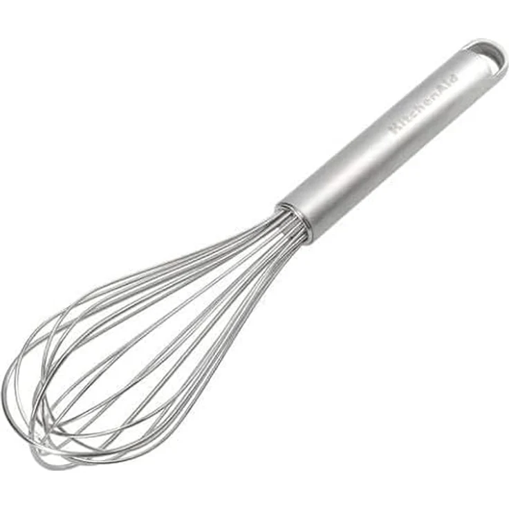 KitchenCraft KitchenAid Premium Edelstahl-Ballon-Schneebesen, großer Backschneebesen, rost- und hitzebeständig bis 260°C – Bild 3