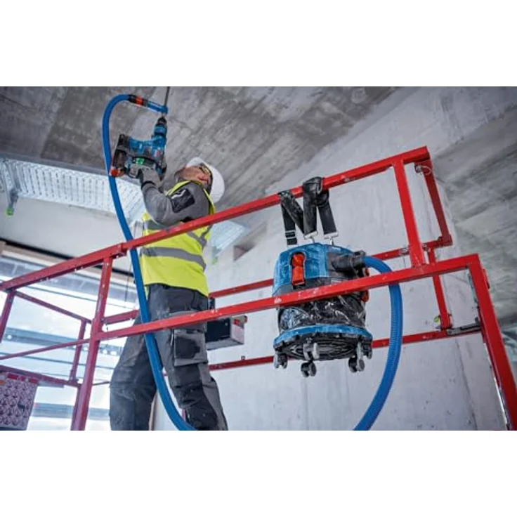 Bosch Professional 18V System Akku-Staubsauger GAS 18V-12 MC (Staubschutz der Klasse M, HEPA-Filter, inkl. GCT 30-42, 3x flexibles Gummiband, verschiedene Zubehöre) – Bild 5