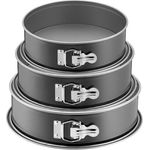 ORIGINAL KAISER Inspiration Springform Set, 3-teilig, 24, 26 & 28 cm, antihaftbeschichtet, auslaufsicher, Edelstahlverschluss, Made in Germany