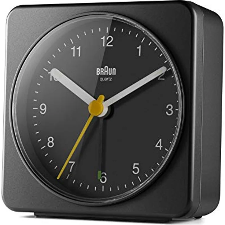 Braun Quarzwecker Wecker, Kunststoff, Schwarz, normal – Bild 3