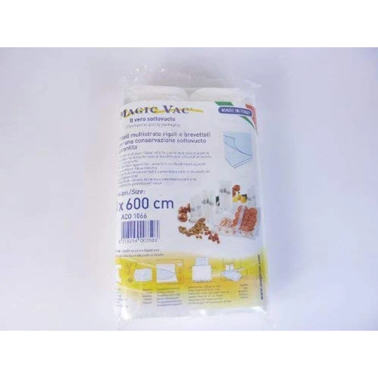 Magic vac MAGICVAC ACO1068 Zubehör Vakuum-Maschine, durchsichtig, 30 cm x 6 m – Bild 3