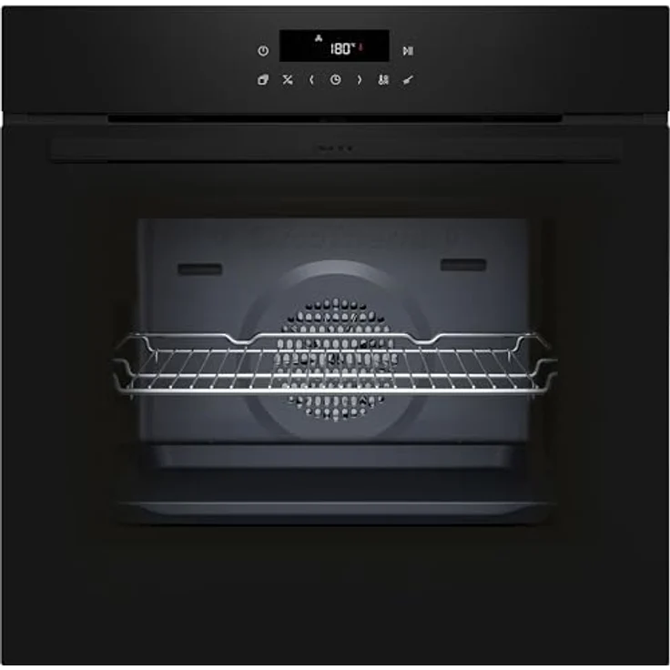 Neff N 30 Backofen 60 x 60 cm Schwarz mit Automatikprogrammen – Bild 1