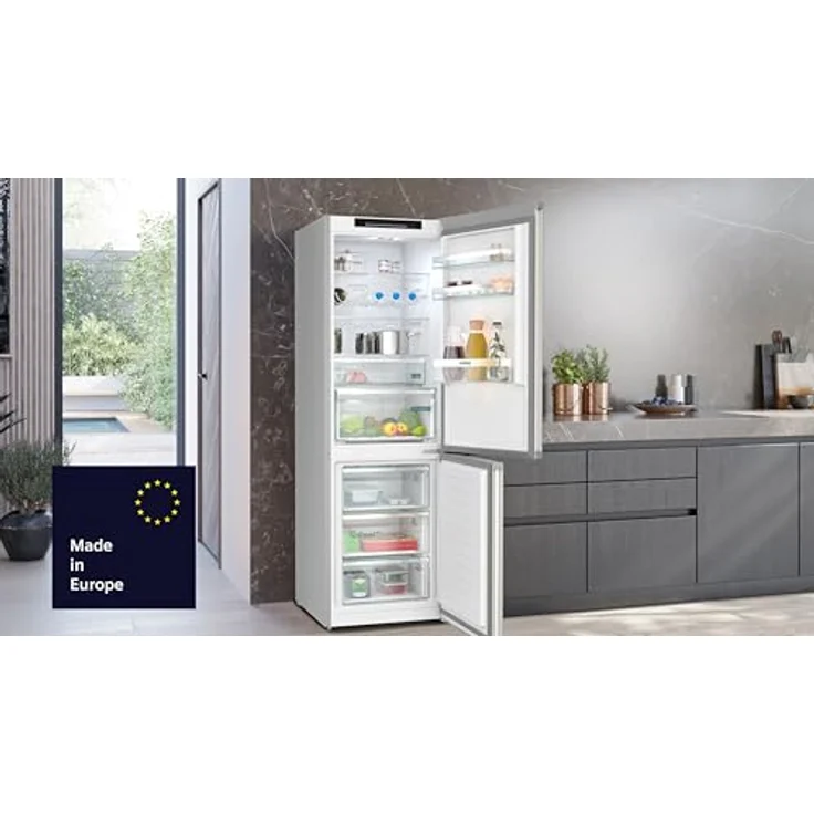 Siemens KG39NAIAU Kühl-Gefrierkombination A, hyperFresh 0°C, Total NoFrost, 29 dB, Energieeffizienzklasse A – Bild 2