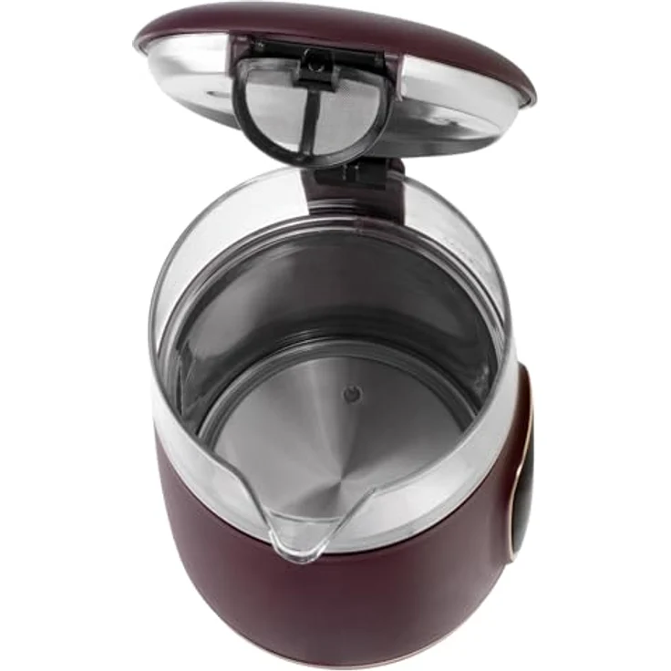 ADLER Wasserkocher AD 1220, 2200W, 1,7L mit LED-Display, Touchpanel, 5 Temperaturprogrammen und Warmhaltefunktion, incl. Kalkfilter – Bild 3
