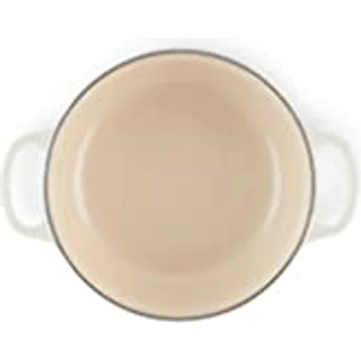 Le Creuset Signature Bräter, rund, 20 cm, meringue – Bild 5
