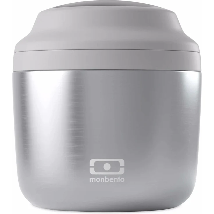 Monbento Thermo-Lunchbox ELEMENT, Lunchbox, Silber – Bild 1