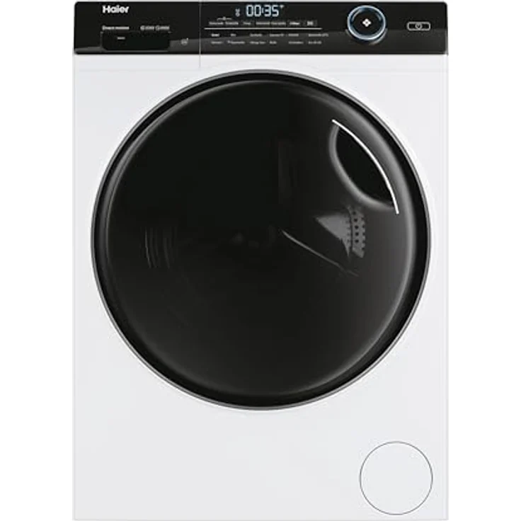 Haier I-PRO SERIE 5 HW80-B14959YEU1 Frontlader Waschmaschine 8kg, 20% effizienter als Klasse A, Leiser Direct Motion Motor, Smart Home: Wi-Fi & hOn App, Refresh-Dampfprogramm, Vollwasserschutz – Bild 1