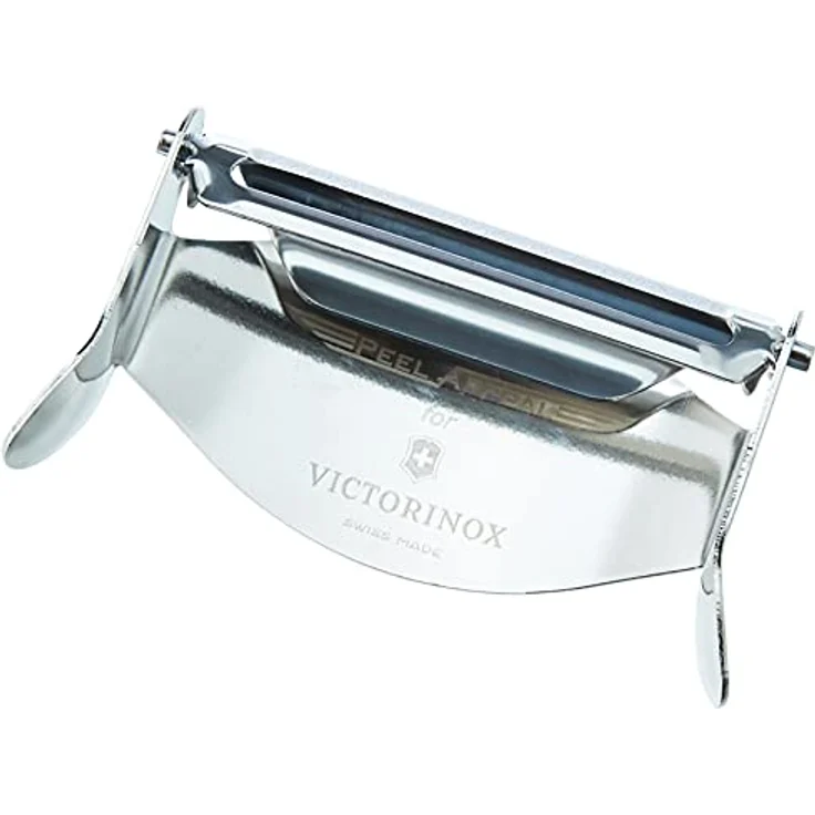 Victorinox Sparschäler, Kartoffelschäler, Kompakt, Pendelklinge, Extra Scharf, Swiss Made – Bild 2