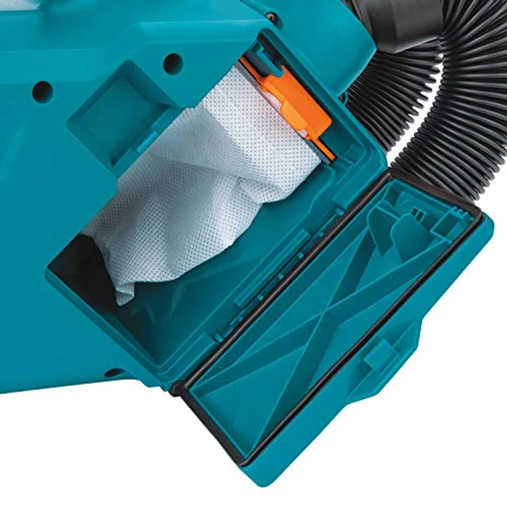 Makita DCL184Z Staubsauger 18 V (ohne Akku und Ladegerät), Türkis – Bild 3
