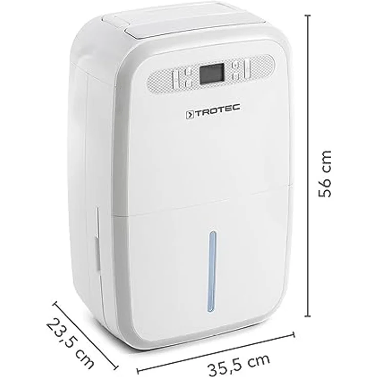 TROTEC Luftentfeuchter TTK 95 E, 30 L/Tag für Räume bis 90 m², Autoabschaltung und hygroskopische Automatik – Bild 3