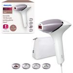 Philips IPL-Haarentferner Lumea S8000 BRI947/00, 450.000 Lichtimpulse, 4 Aufsätze für Achseln, Bikinizone, Körper und Gesicht, mit SenseIQ-Technologie