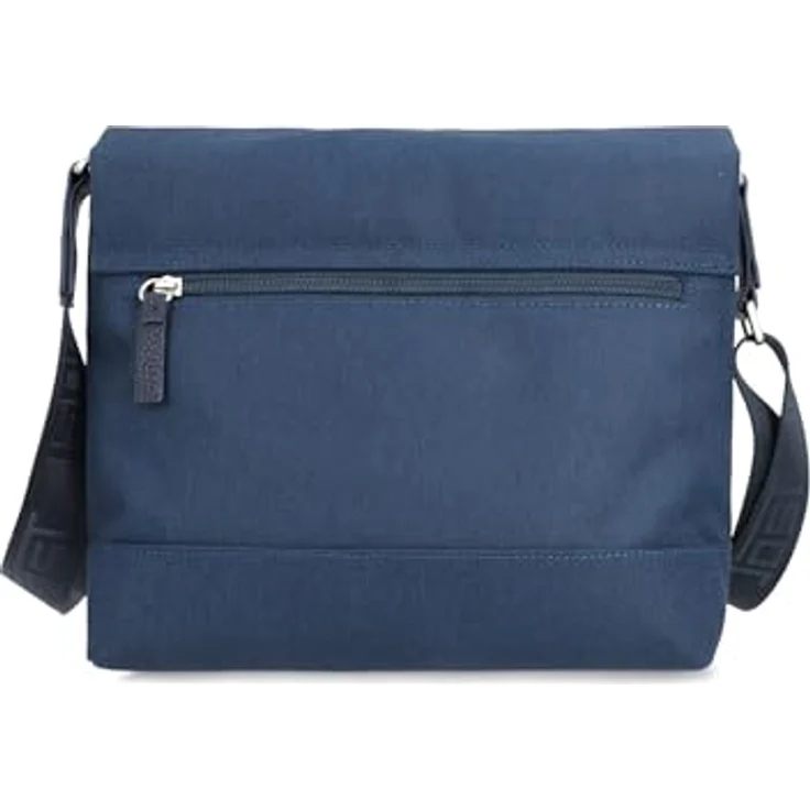 Jost Bodybag Bergen Shoulder Bag, Umhängetasche aus robustem Polyester, Schwarz, 27 x 12 x 23 cm – Bild 2