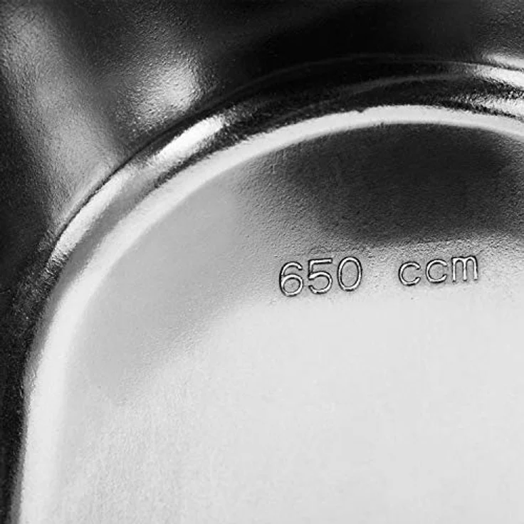 Westmark Back-/Abwiege-/Abfüllschaufel, 650 ml (575 g Mehl), Aluminium, Hygia, Silber – Bild 5