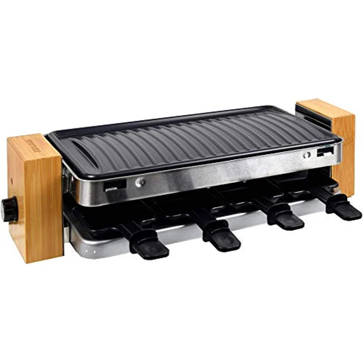 Syntrox Germany Chef-Grill RAC-1500W Lugano Raclette, 1500 Watt - Preisvergleich – Bild 5