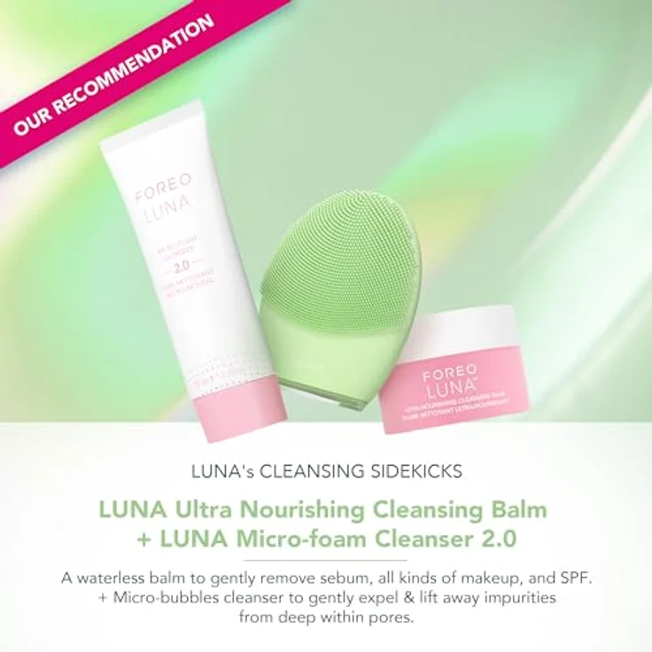 Foreo LUNA 4 Combination Skin, Gesichtsreinigungs- und Massagegerät mit individuell anpassbaren Programmen, wasserdicht, Damen – Bild 4
